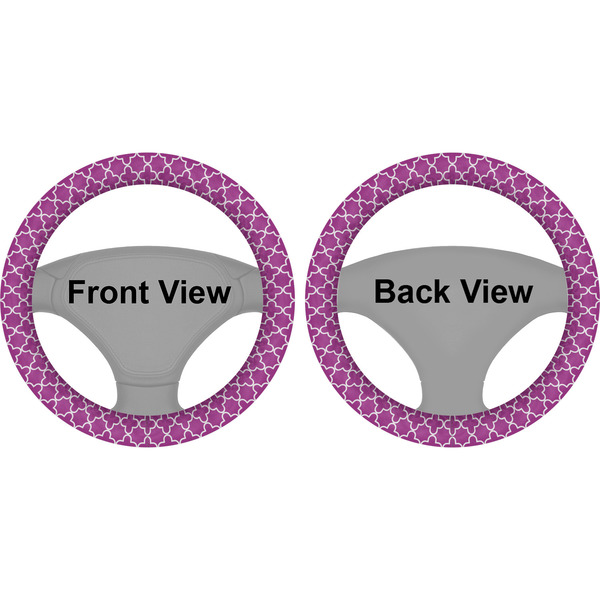 Clover Steering Wheel Cover- Front and Back