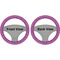 Clover Steering Wheel Cover- Front and Back