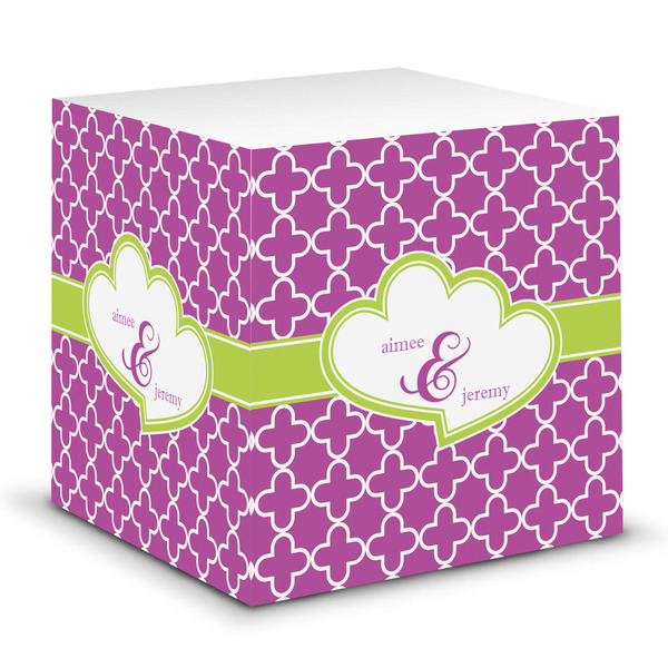 Custom Clover Sticky Note Cube (Personalized)