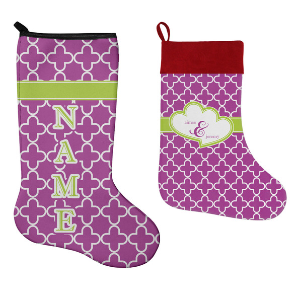 Clover Stockings - Side by Side compare