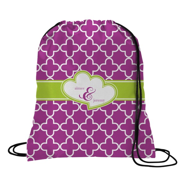 Custom Clover Drawstring Backpack - Small (Personalized)