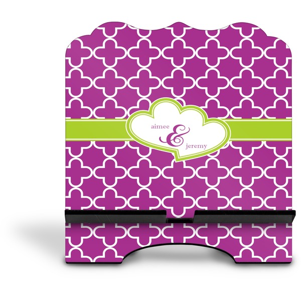 Clover Stylized Tablet Stand - Front without iPad