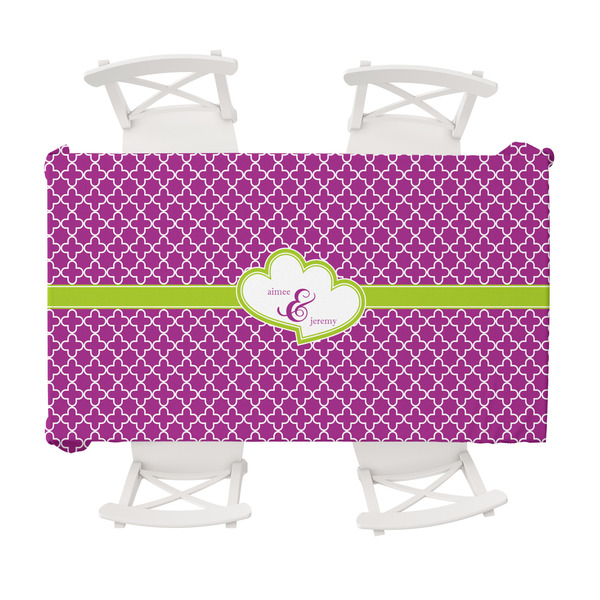 Custom Clover Tablecloth - 58"x102" (Personalized)