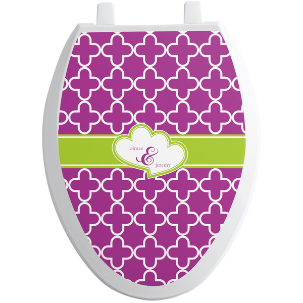 Clover Toilet Seat Decal (Personalized)