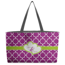 Clover Beach Totes Bag - w/ Black Handles (Personalized)