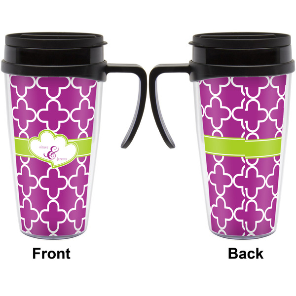 Clover Travel Mug with Black Handle - Approval