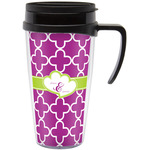 Clover Acrylic Travel Mug with Handle (Personalized)