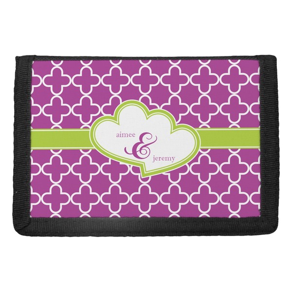 Custom Clover Trifold Wallet (Personalized)