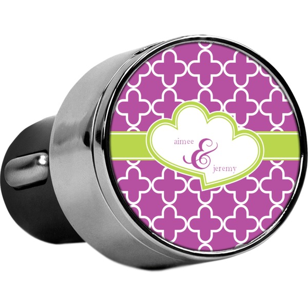 Custom Clover USB Car Charger (Personalized)