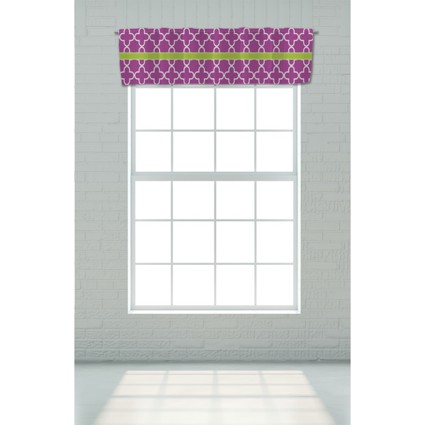 Clover Valance - On window