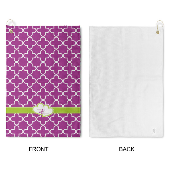 Clover Waffle Weave Golf Towel - Approval
