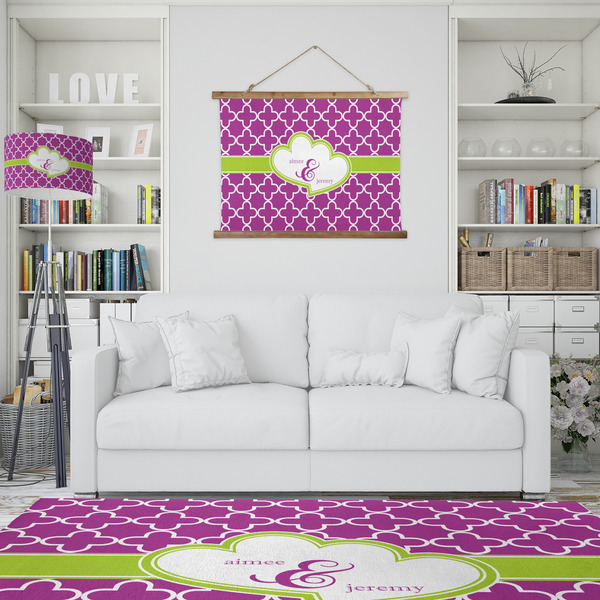 Clover Wall Hanging Tapestry - IN CONTEXT