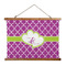 Clover Wall Hanging Tapestry - Wide (Personalized)