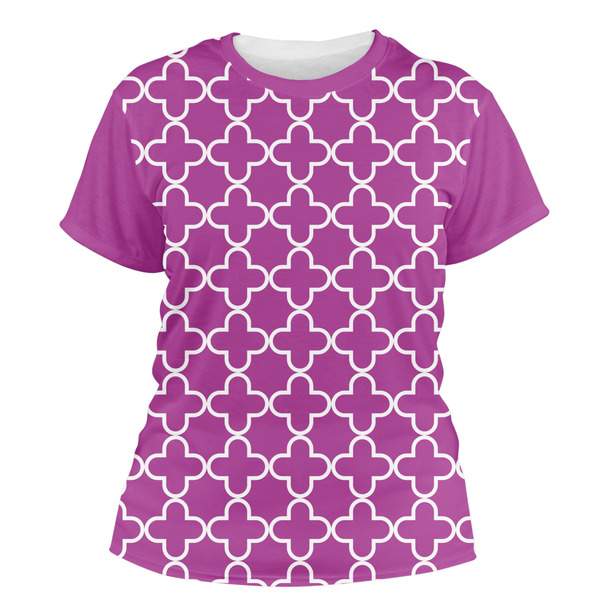 Custom Clover Women's Crew T-Shirt - X Large