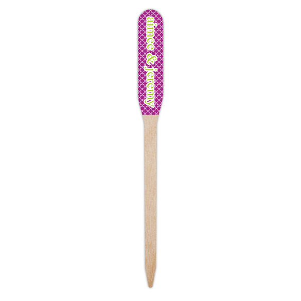 Clover Wooden Food Pick - Paddle - Single Pick