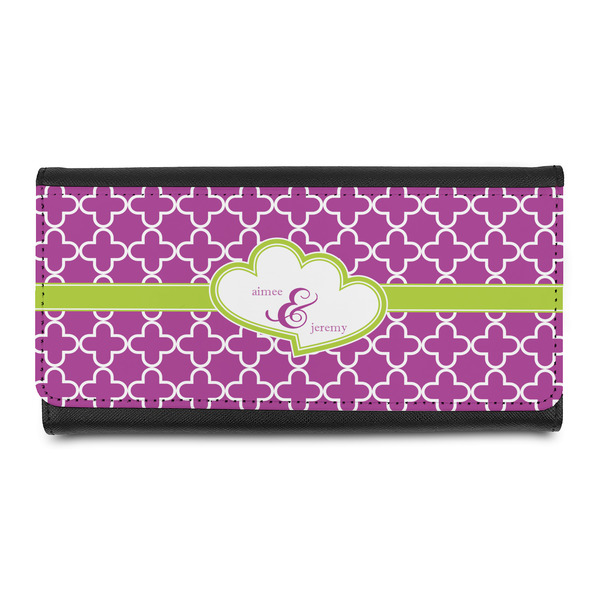Custom Clover Leatherette Ladies Wallet (Personalized)