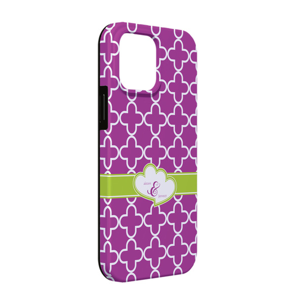 Custom Clover iPhone Case - Rubber Lined - iPhone 13 Pro (Personalized)