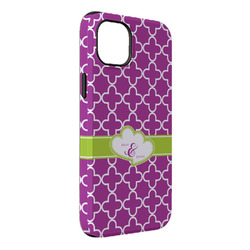 Clover iPhone Case - Rubber Lined - iPhone 14 Plus (Personalized)
