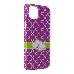 Clover iPhone Case - Plastic - iPhone 14 Pro Max (Personalized)