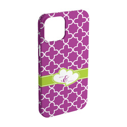 Clover iPhone Case - Plastic - iPhone 15 (Personalized)