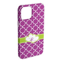 Clover iPhone Case - Plastic - iPhone 15 Pro Max (Personalized)