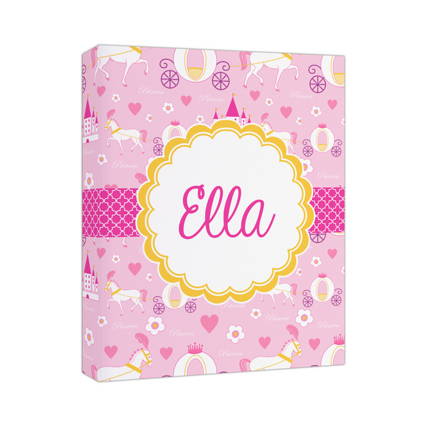 Custom Princess Carriage Canvas Print (Personalized)