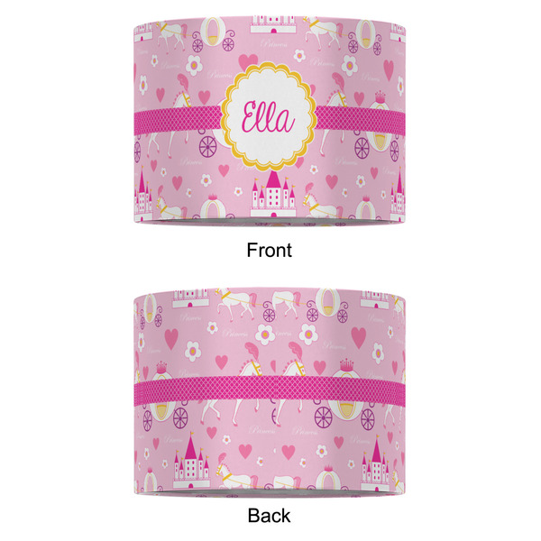 Princess Carriage 12" Drum Lampshade - APPROVAL (Fabric)