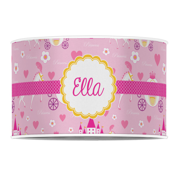 Princess Carriage 12" Drum Lampshade - FRONT (Poly Film)