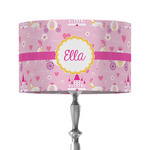 Princess Carriage 12" Drum Lamp Shade - Fabric (Personalized)