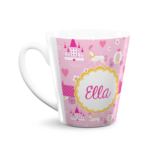 Princess Carriage 12 Oz Latte Mug - Front