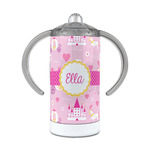 Princess Carriage 12 oz Stainless Steel Sippy Cup (Personalized)