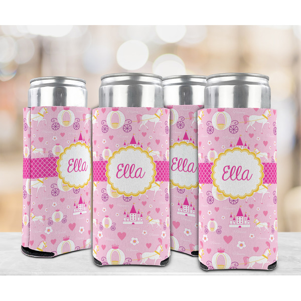 Princess Carriage 12oz Tall Can Sleeve - Set of 4 - LIFESTYLE