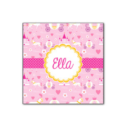 Princess Carriage Wood Print - 12x12 (Personalized)