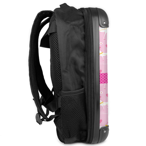 Princess Carriage 13" Hard Shell Backpacks - Side View