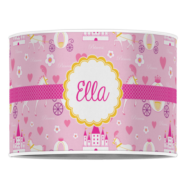 Princess Carriage 16" Drum Lampshade - FRONT (Poly Film)