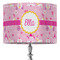 Princess Carriage 16" Drum Lampshade - ON STAND (Fabric)