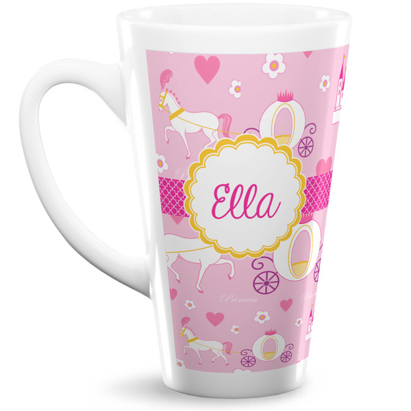Custom Princess Carriage Latte Mug (Personalized)