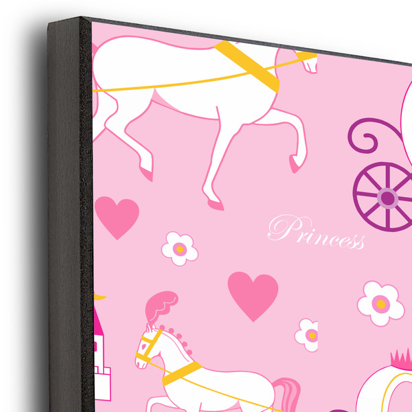 Princess Carriage 16x20 Wood Print - Closeup
