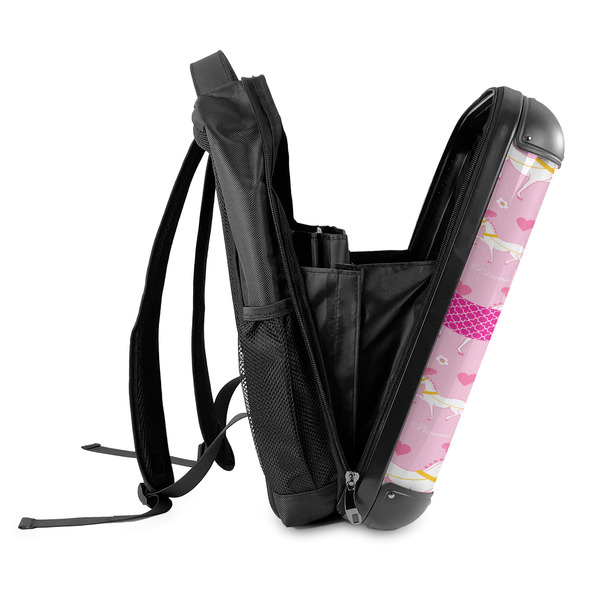 Princess Carriage 18" Hard Shell Backpacks - SIDE OPEN