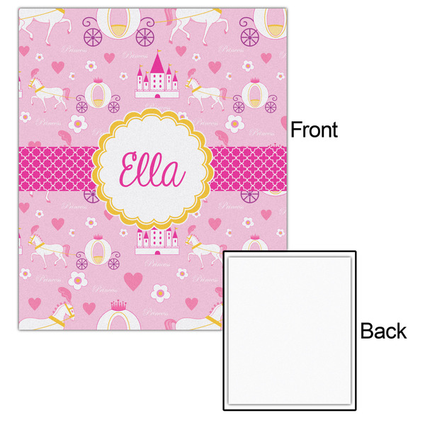 Princess Carriage 20x24 - Matte Poster - Front & Back