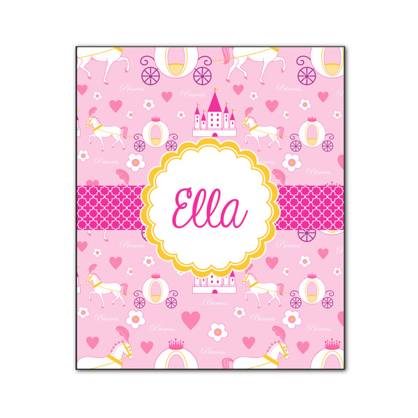 Custom Princess Carriage Wood Print - 20x24 (Personalized)