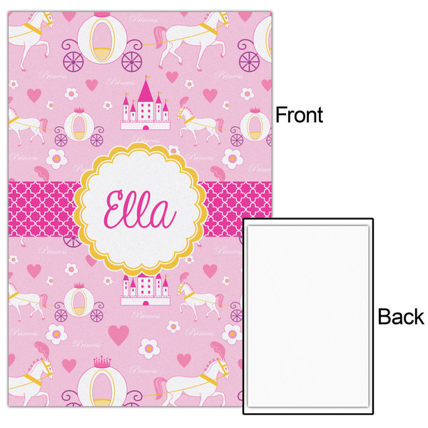 Princess Carriage 20x30 - Matte Poster - Front & Back