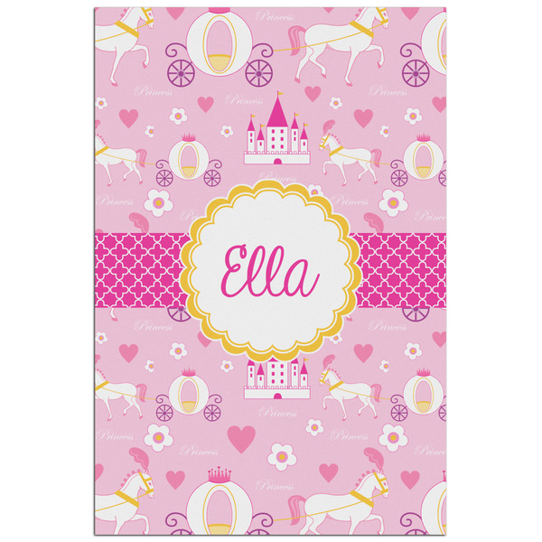 Custom Princess Carriage Poster - Matte - 24x36 (Personalized)