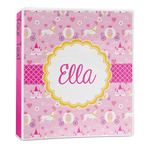 Princess Carriage 3-Ring Binder - 1 inch (Personalized)