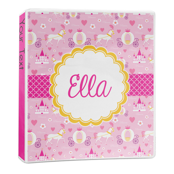 Custom Princess Carriage 3-Ring Binder - 1 inch (Personalized)