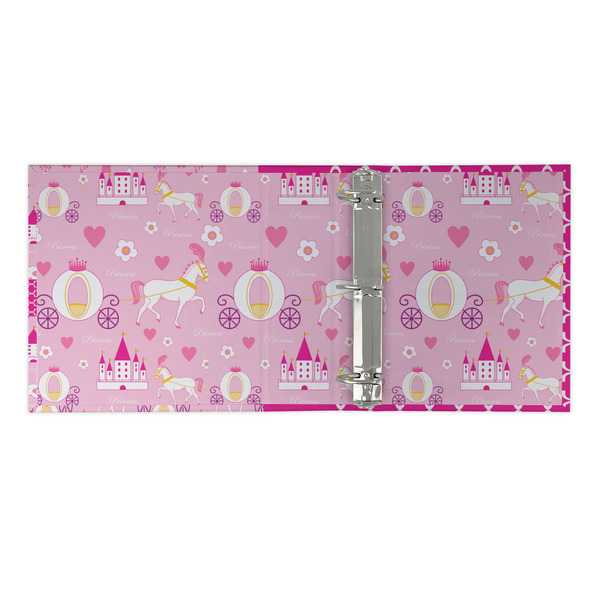 Princess Carriage 3 Ring Binders - Full Wrap - 2" - OPEN INSIDE