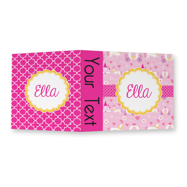 Princess Carriage 3 Ring Binders - Full Wrap - 2" - OPEN OUTSIDE