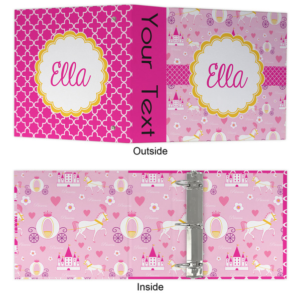 Princess Carriage 3 Ring Binders - Full Wrap - 3" - APPROVAL