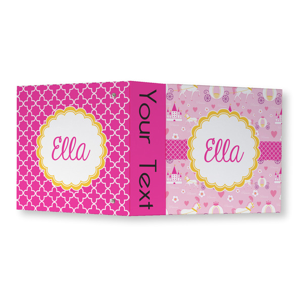 Princess Carriage 3 Ring Binders - Full Wrap - 3" - OPEN OUTSIDE