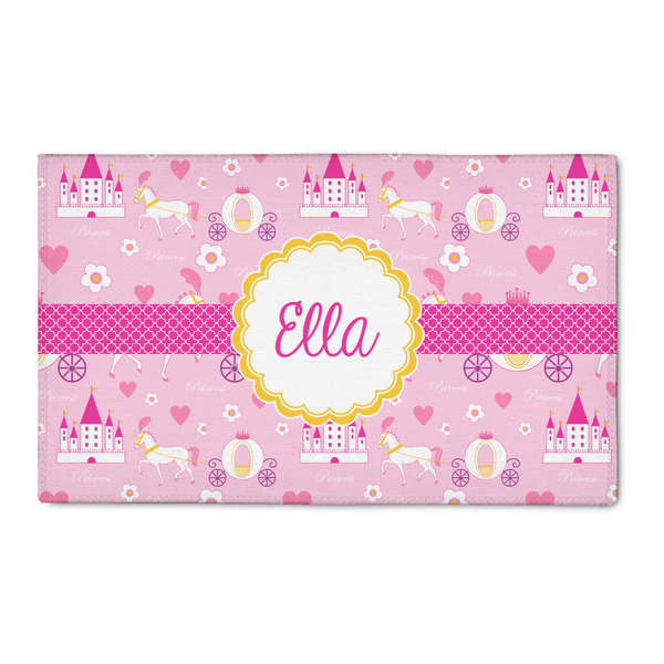 Custom Princess Carriage 3' x 5' Indoor Area Rug (Personalized)